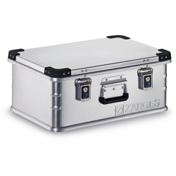 Zarges Alu-Box Mini, 42l, IM: 550x350x220mm, Klappverschlüsse mit Steckschlössern Nr. 40861