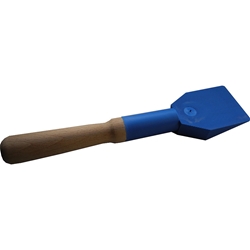 Klotzhebel Kunststoff blau 66mm breit mit Holzgriff Nr. 4600010