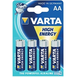 Batterie High Energy Mignon AA 1,5 V a 4 Stück (Varta)