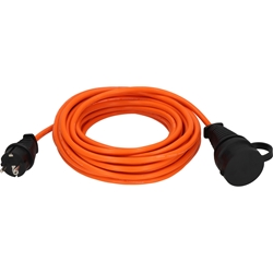 Brennenstuhl BREMAXX Verlängerungskabel (10m Kabel in orange, für den kurzfristigen Einsatz im Außenbereich IP44, Stromkabel einsetzbar bis -35 °C, Öl- und UV-beständig) Nr. 1169930