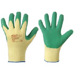 Latex-Handschuhe Gr. 10 grün/natur EN 388 Typ: Stronghand SPECIALGRIP Nr. 0501 (alt 0482)