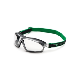 UNIVET 625 Vollsichtschutzbrille, Scheibe: klar, Kopfband, CE EN 166/170, Farbe: dunkelgrau Nr. 625.03.00.0