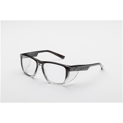 UNIVET 571 Leseschutzbrille, Scheibe: PC Klar, Anti-Kratz, +2,50 Dioptrin, EN166, Farbe: Diamond/After Dark, Einstärkenbrille Nr. 571.P0.05.98-250