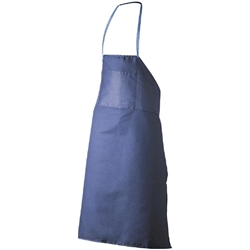 CRAFTLAND Arbeitsschürze Jan, Baumwolle, blau, ca. 80x100cm, mit Brusttasche EAN 4025888005820