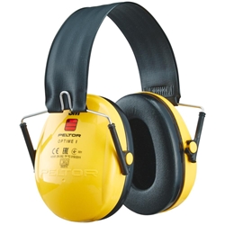 Gehörschutz mit Faltbügel Optime I H510F (gelb, 28 dB) Nr. 2005104 (3M)