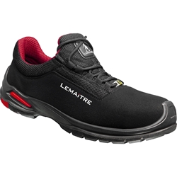 Lemaitre Riley Low Sicherheitshalbschuh S3 ESD, schwarz/rot Nr. 8061