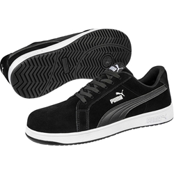 Puma Safety Sicherheitsschuh ICONIC SUEDE BLACK LOW S1PL ESD FO HRO SRC Nr. 640010