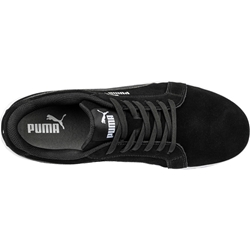 Puma Safety Sicherheitsschuh ICONIC SUEDE BLACK LOW S1PL ESD FO HRO SRC Nr. 640010