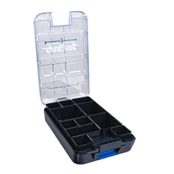 Sortimo T-BOXX 120 inkl. IB-Set 5 Stk. H63 inkl. 5 Insetboxen H63 mit passenden Trennwänden, Außenmaße (LxBxH) 357x205x85mm Nr. 6000015488