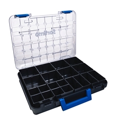 Sortimo T-BOXX 320 inkl. IB-Set 12 Stk. H63 inkl. Insetboxenset 12 Stück H63 mit passenden Trennwänden, Außenmaße (LxBxH) 358x444x81mm Nr. 6000015478