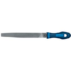 Werkstattfeile DIN7261 B 200mm H2, mit Heft Flachspitz (Pferd)