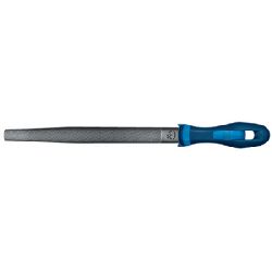 Werkstattfeile DIN7261 E 150mm H3, mit Heft Halbrund spitz (Pferd)