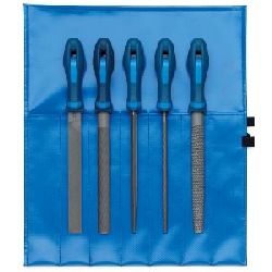 Werkstattfeilen-Satz 250mm H2, 5-teilig (Pferd)