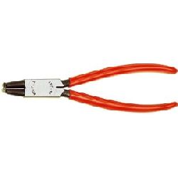 Knipex Sicherungsringzange für Innenringe in Bohrungen mit Kunststoff überzogen schwarz atramentiert 130 mm Nr. 44 21 J01
