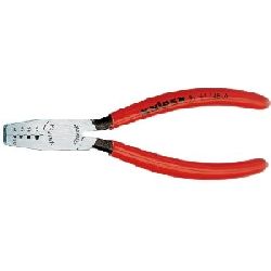 Knipex Crimpzange für Aderendhülsen mit Kunststoff überzogen 145 mm Nr. 97 61 145 A