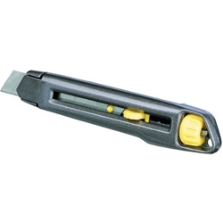 Stanley Messer Interlock Cutter 18mm Länge 165mm Metallkorpus einfacher Kingenwechsel Nr. 1-10-018