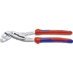 Knipex Alligator® Wasserpumpenzange mit schlanken Mehrkomponenten-Hüllen verchromt 250 mm Nr. 88 05 250