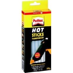 Pattex Klebepatronen PTK56 Heißkleber Hot-Sticks 500g transparent, hochfest
