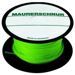 Maurerschnur grün 1,7mm x 50 Meter, ca. 55 Kg Polyester (Overmann)