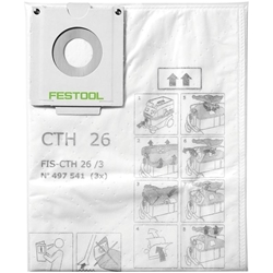 Festool Sicherheitsfiltersack FIS-CTH 26/3 (Pack a 3 Stück) Nr. 497541