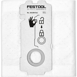 Festool SELFCLEAN Filtersack SC-FIS-CT MINI/MIDI-2/5/CT15 (Pack a 5 Stück) Nr. 204308