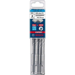 Bosch EXPERT SDS plus-7X Hammerbohrer, 8x100x165mm, 10er-Pack Nr. 2608900167