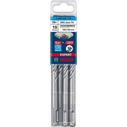 Bosch EXPERT SDS plus-7X Hammerbohrer, 10x100x165mm, 10er-Pack Nr. 2608900170