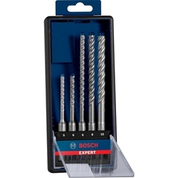 Bosch EXPERT SDS plus-7X Hammerbohrer-Set, 5/6/6/8/10mm, 5-tlg., für Bohrhämmer Nr. 2608900197