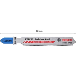Bosch EXPERT Stainless Steel T 118AhM Stichsägeblatt, 3 Stück, für Stichsägen Nr. 2608900561