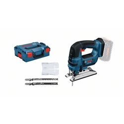 Bosch Akku-Stichsäge GST 18V-LI B, in L-BOXX 136 mit Stichsägeblatt Nr. 06015A6101