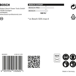 Bosch EXPERT SDS max-8X Hammerbohrer, 14x400x540mm, für Bohrhämmer Nr. 2608900208