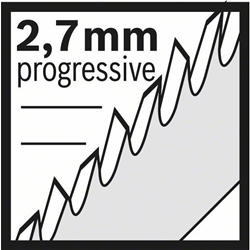 Bosch Stichsägeblatt T 101 BF Clean for Hard Wood, 5er-Pack Nr. 2608634234