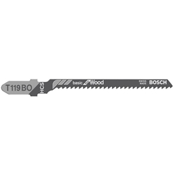 Bosch Stichsägeblatt T 119 BO Basic for Wood, 5er-Pack Nr. 2608630310