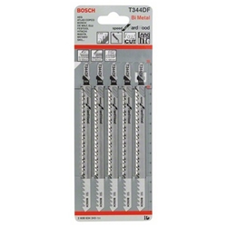 Bosch Stichsägeblatt T 344 DF Speed for Hard Wood, 5er-Pack Nr. 2608634243