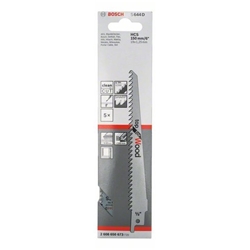 Bosch Säbelsägeblatt S 644 D, Top for Wood, 5er-Pack Nr. 2608650673