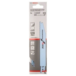 Bosch Säbelsägeblatt S 123 XF Progressor for Metal, 5er-Pack Nr. 2608654402