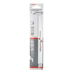 Bosch Säbelsägeblatt S 3456 XF, Progressor for Wood and Metal, 5er-Pack Nr. 2608654406