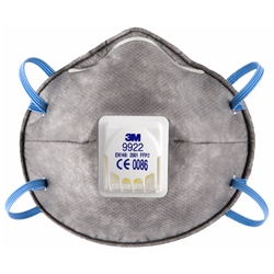 3M™ Spezialpartikelmaske 9922, FFP2, mit Ventil Nr. 7000088787