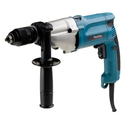 Makita Schlagbohrmaschine HP2051J 720 Watt, Schnellspannbohrfutter 13mm, 2-Gang, Gewicht 2,5 kg im MAKPAC Gr.1