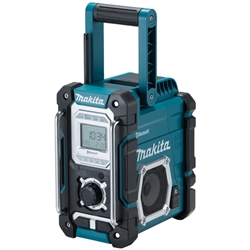 Makita Akku-Baustellenradio DMR112, mit Bluetooth, für den Empfang von DAB, DAB+ und FM geeignet nur für Li-ion-Akkus 7,2-18V