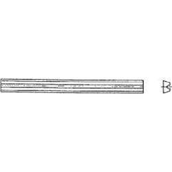 Wendeplatte VHM 82x5,5x1,1mm (Stückweise!) (Brück)