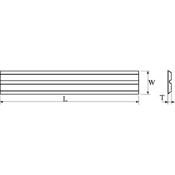 HM-Wendemesser 80.5mm 10er Pack Edessö 59005001 Nr. 99180