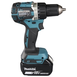 Makita Akku Bohrschrauber DDF484RTJ, 18 V Li-ion, Drehmoment hart 54 Nm, Gewicht 1,8 kg mit 2 Akkus 5,0 Ah, Ladegerät im MAKPAC Gr.2