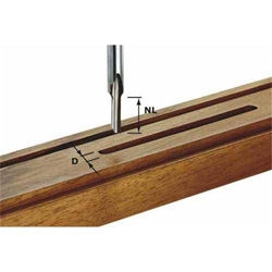 Festool Nutfräser HS S8 D 4/15 Nr. 490942