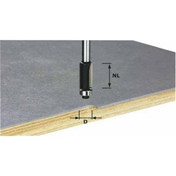 Festool Bündigfräser HW S8 D19/NL25 Nr. 491028