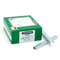 PREBENA A08CNK Heftklammern verzinkt (Inhalt VE: 10000 Stück)