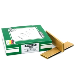 PREBENA E30CNKHA Heftklammern verzinkt geharzt (Inhalt VE: 4600 Stück)