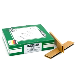 PREBENA E25CNKHA Heftklammern verzinkt geharzt (Inhalt VE: 4600 Stück)