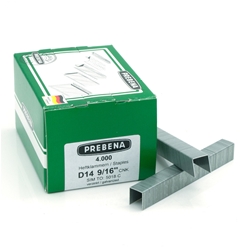 PREBENA D14CNK Heftklammern verzinkt (Inhalt VE: 4000 Stück)