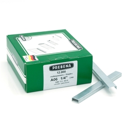 PREBENA A06CNK Heftklammern verzinkt (Inhalt VE: 12000 Stück)